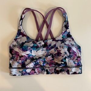 Lululemon floral energy bra 4